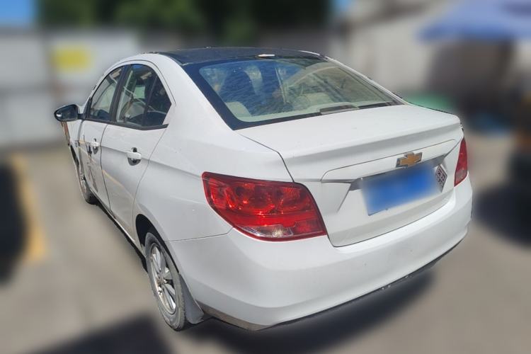 Used Chevrolet Sail 2016 Sail 3 1.3L Manual Comfort Sunroof Edition Rear Left 45 Deg