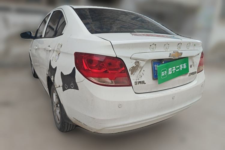 Used Chevrolet Sail 2016 Sail 3 1.3L Manual Comfort Sunroof Edition Rear Left 45 Deg