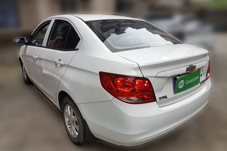 Used Chevrolet Sail 2016 Sail 3 1.3L Manual Comfort Sunroof Edition Rear Left 45 Deg