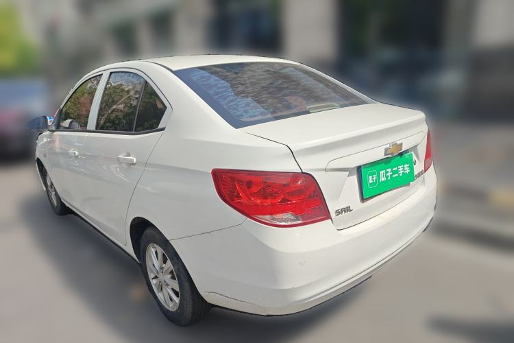 Used Chevrolet Sail 2016 Sail 3 1.3L Manual Comfort Sunroof Edition Rear Left 45 Deg