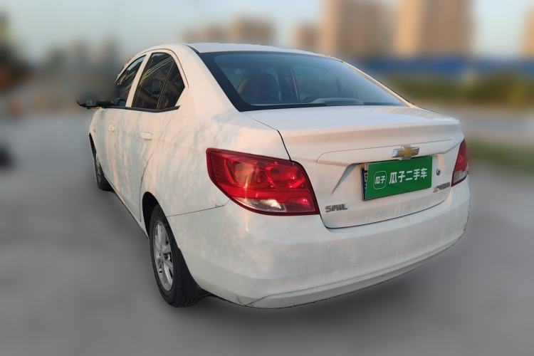 Used Chevrolet Sail 2016 Sail 3 1.3L Manual Comfort Sunroof Edition Rear Left 45 Deg