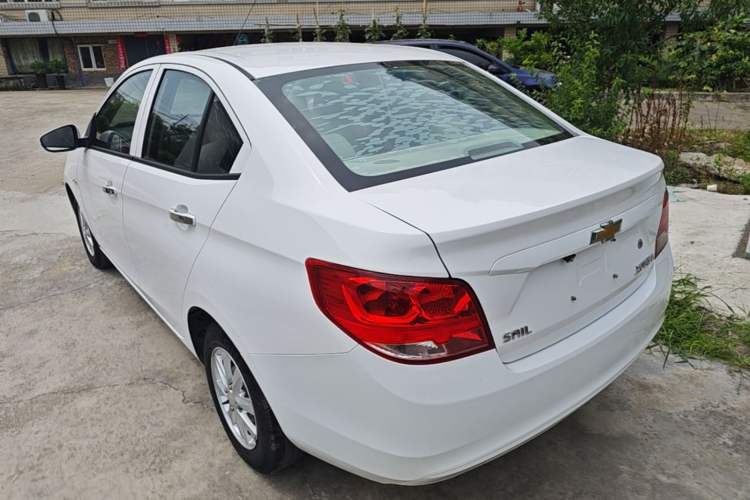 Used Chevrolet Sail 2016 Sail 3 1.3L Manual Comfort Sunroof Edition Rear Left 45 Deg