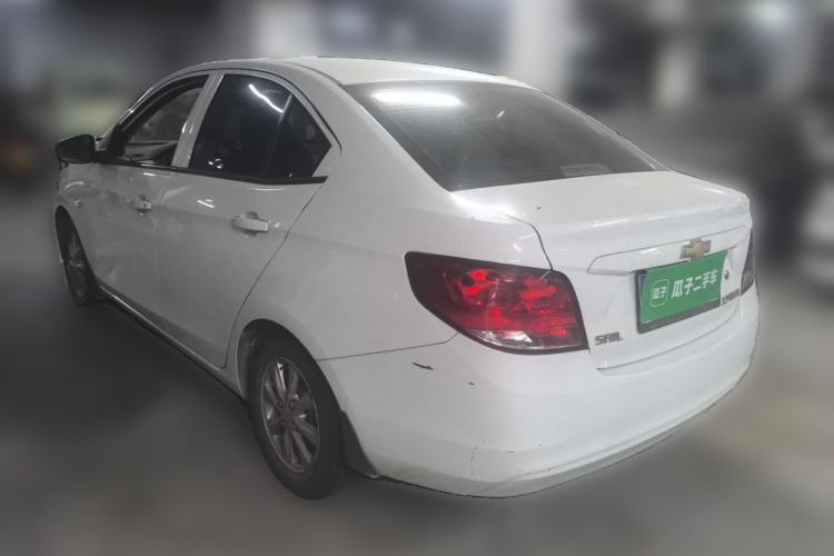 Used Chevrolet Sail 2016 Sail 3 1.3L Manual Comfort Sunroof Edition Rear Left 45 Deg