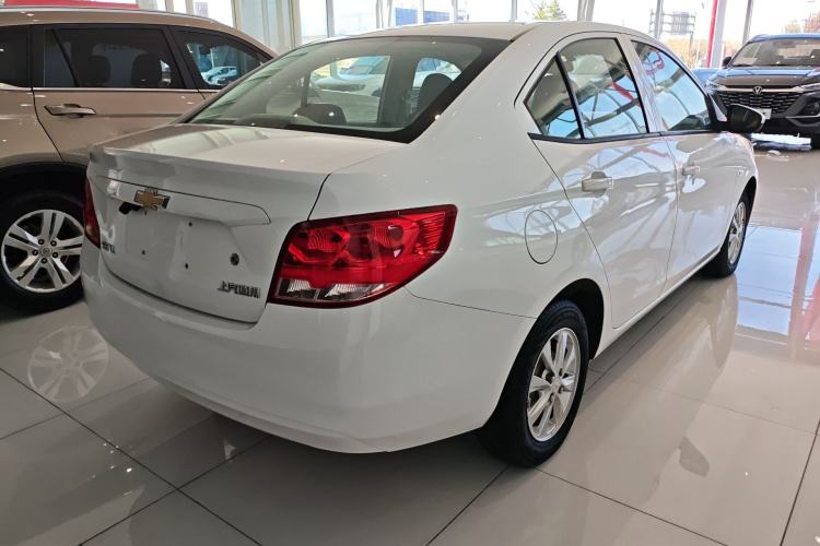 Used Chevrolet Sail 2016 Sail 3 1.3L Manual Comfort Sunroof Edition Rear Right 45 Deg