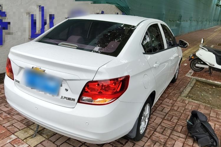 Used Chevrolet Sail 2016 Sail 3 1.3L Manual Comfort Sunroof Edition Rear Right 45 Deg