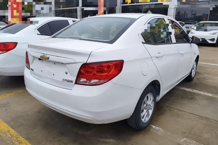 Used Chevrolet Sail 2016 Sail 3 1.3L Manual Comfort Sunroof Edition Rear Right 45 Deg