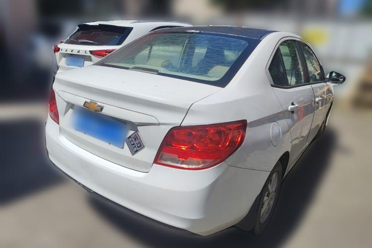 Used Chevrolet Sail 2016 Sail 3 1.3L Manual Comfort Sunroof Edition Rear Right 45 Deg