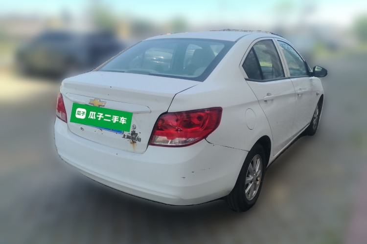 Used Chevrolet Sail 2016 Sail 3 1.3L Manual Comfort Sunroof Edition Rear Right 45 Deg