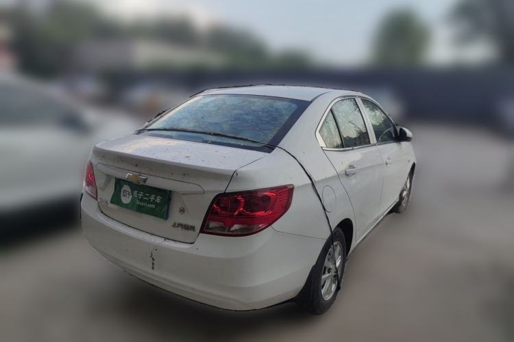 Used Chevrolet Sail 2016 Sail 3 1.3L Manual Comfort Sunroof Edition Rear Right 45 Deg