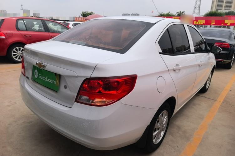 Used Chevrolet Sail 2016 Sail 3 1.3L Manual Comfort Sunroof Edition Rear Right 45 Deg