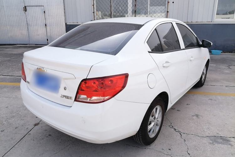 Used Chevrolet Sail 2016 Sail 3 1.3L Manual Comfort Sunroof Edition Rear Right 45 Deg