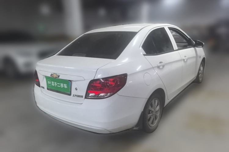 Used Chevrolet Sail 2016 Sail 3 1.3L Manual Comfort Sunroof Edition Rear Right 45 Deg