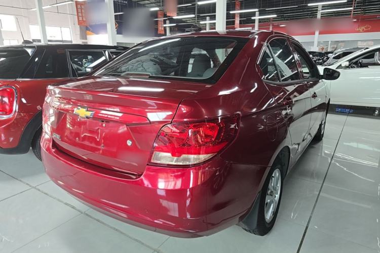 Used Chevrolet Sail 2018 Sail 3 1.3L AMT Ideal Edition Rear Right 45 Deg