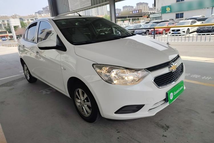 Used Chevrolet Sail 2018 Sail 3 1.3L AMT Ideal Edition Front Right 45 Deg