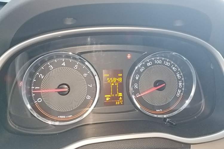 Used Chevrolet Sail 2018 Sail 3 1.3L Manual Comfort Sunroof Edition Instrument Cluster