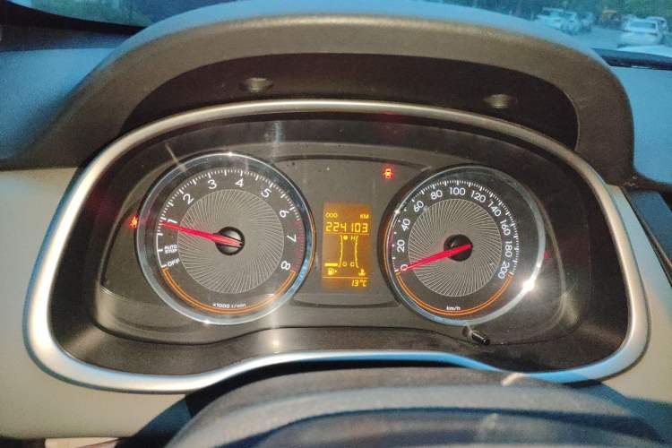 Used Chevrolet Sail 2018 Sail 3 1.5L Manual with Ideal Sunroof Edition Instrument Cluster