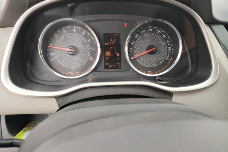 Used Chevrolet Sail 2018 Sail 3 1.3L AMT Ideal Edition Odometer Close Up