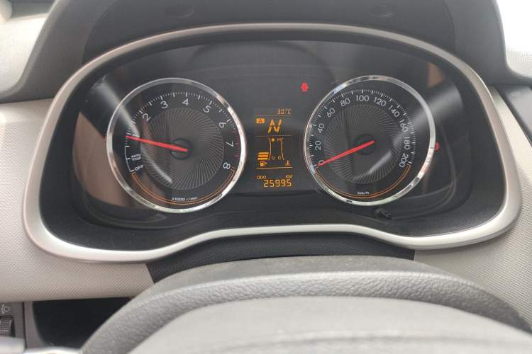 Used Chevrolet Sail 2018 Sail 3 1.3L AMT Ideal Edition Odometer Close Up