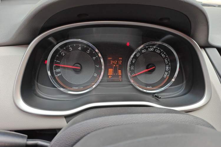 Used Chevrolet Sail 2018 Sail 3 1.5L Manual with Ideal Sunroof Edition Odometer Close Up