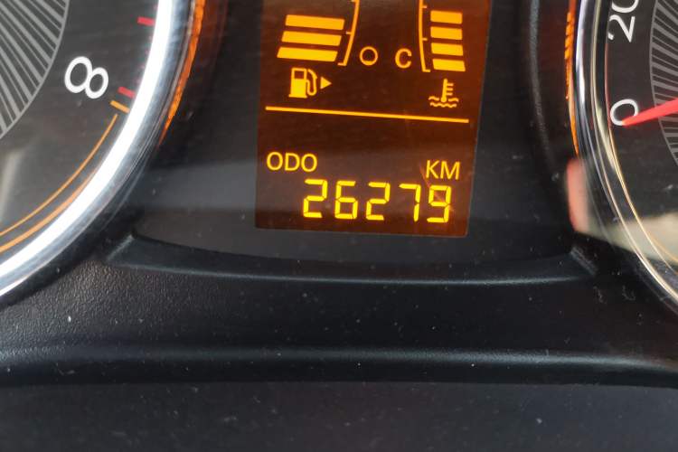 Used Chevrolet Sail 2018 Sail 3 1.3L AMT Ideal Edition Odometer Close Up