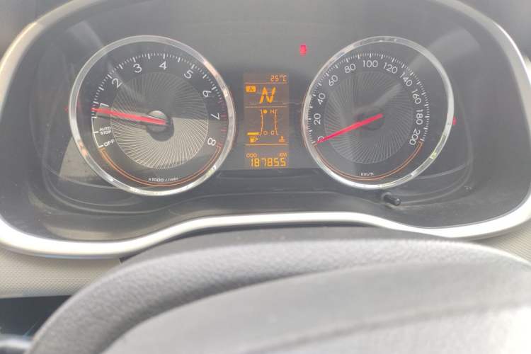 Used Chevrolet Sail 2018 Sail 3 1.3L AMT Ideal Edition Odometer Close Up