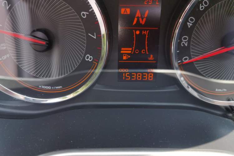 Used Chevrolet Sail 2018 Sail 3 1.3L AMT Ideal Edition Odometer Close Up