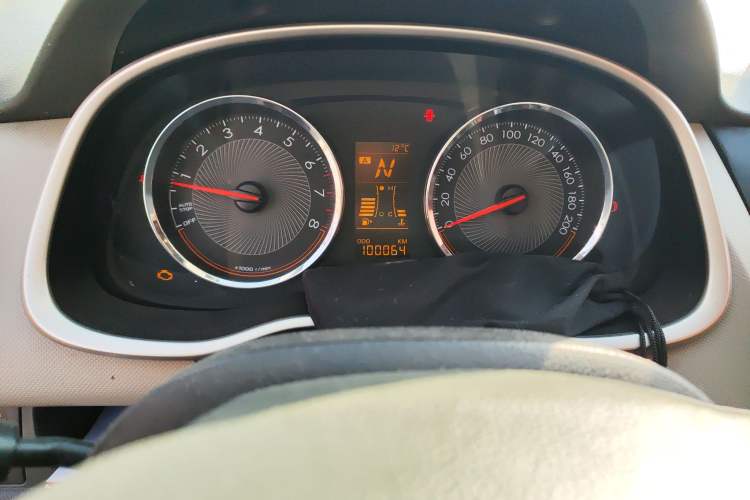 Used Chevrolet Sail 2018 Sail 3 1.3L AMT Ideal Edition Odometer Close Up