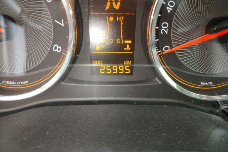 Used Chevrolet Sail 2018 Sail 3 1.3L AMT Ideal Edition Odometer Close Up