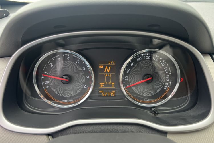 Used Chevrolet Sail 2018 Sail 3 1.3L AMT Ideal Edition Odometer Close Up