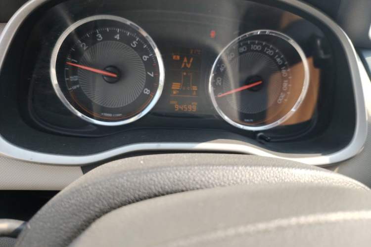 Used Chevrolet Sail 2018 Sail 3 1.3L AMT Ideal Edition Odometer Close Up