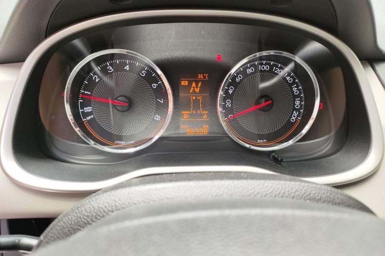 Used Chevrolet Sail 2018 Sail 3 1.3L AMT Ideal Edition Odometer Close Up
