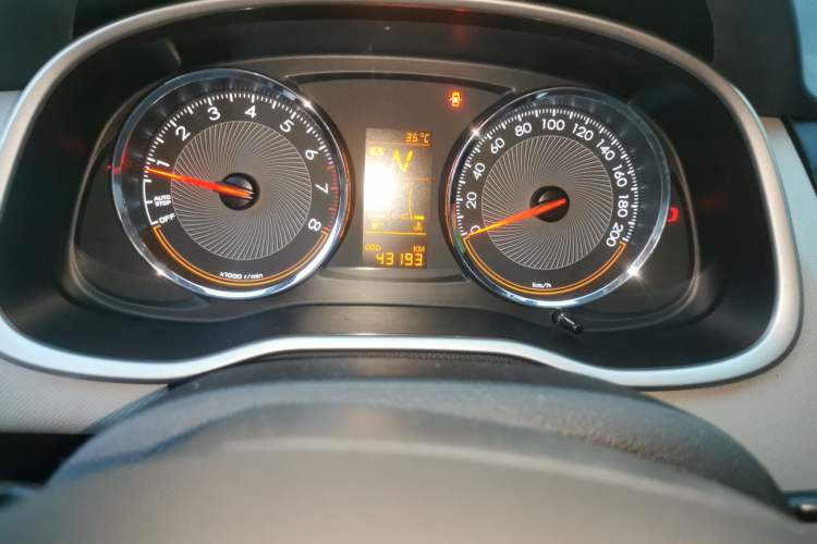 Used Chevrolet Sail 2018 Sail 3 1.3L AMT Ideal Edition Odometer Close Up