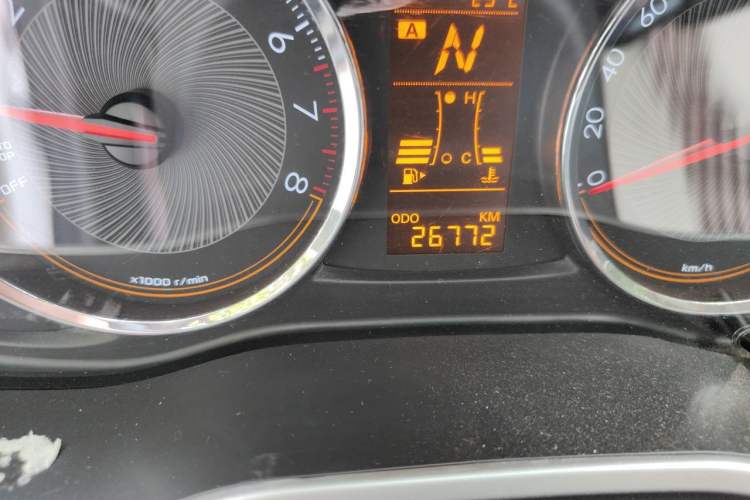 Used Chevrolet Sail 2018 Sail 3 1.3L AMT Ideal Edition Odometer Close Up