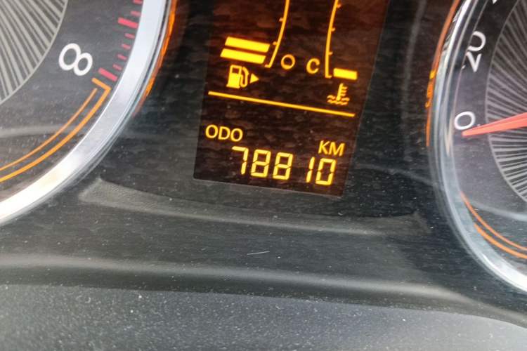 Used Chevrolet Sail 2018 Sail 3 1.3L AMT Ideal Edition Odometer Close Up