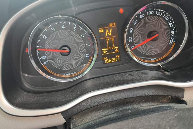Used Chevrolet Sail 2018 Sail 3 1.3L AMT Ideal Edition Odometer Close Up