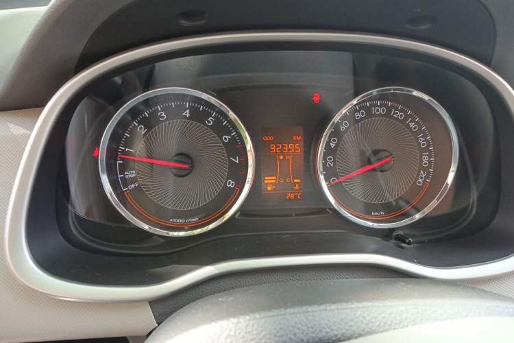Used Chevrolet Sail 2018 Sail 3 1.5L Manual with Ideal Sunroof Edition Odometer Close Up