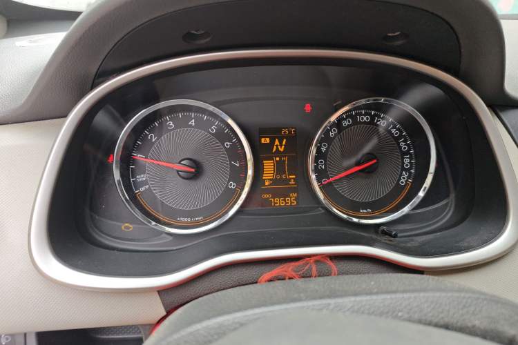 Used Chevrolet Sail 2018 Sail 3 1.3L AMT Ideal Edition Odometer Close Up