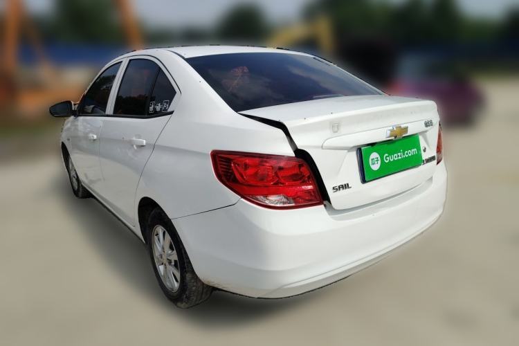 Used Chevrolet Sail 2018 Sail 3 1.3L AMT Ideal Edition Rear Left 45 Deg