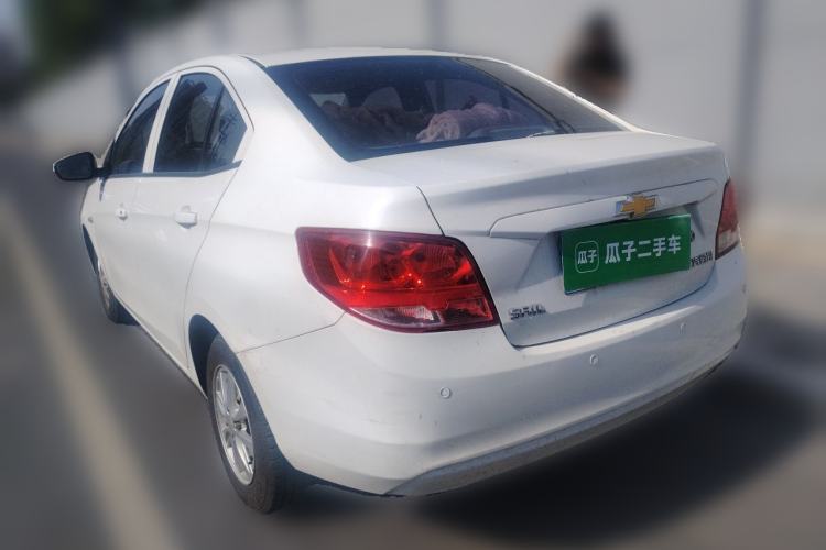 Used Chevrolet Sail 2018 Sail 3 1.3L AMT Ideal Edition Rear Left 45 Deg