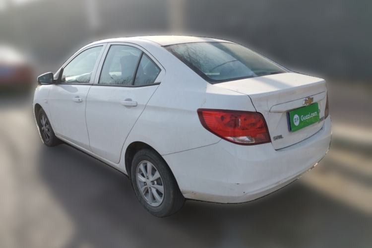 Used Chevrolet Sail 2018 Sail 3 1.3L AMT Ideal Edition Rear Left 45 Deg