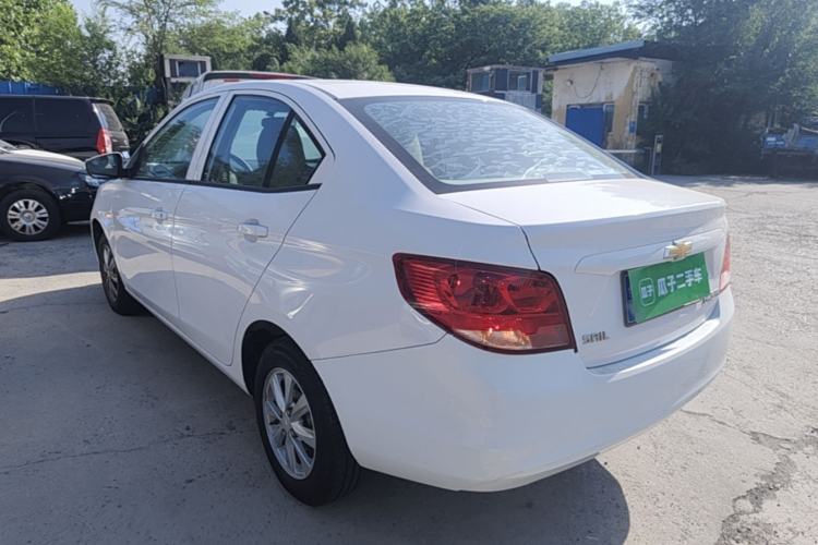 Used Chevrolet Sail 2018 Sail 3 1.3L Manual Comfort Sunroof Edition Rear Left 45 Deg