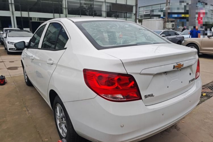 Used Chevrolet Sail 2018 Sail 3 1.3L AMT Ideal Edition Rear Left 45 Deg