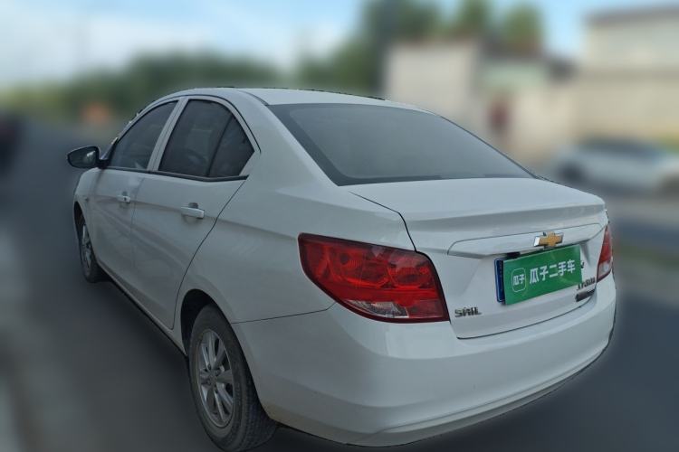 Used Chevrolet Sail 2018 Sail 3 1.3L AMT Ideal Edition Rear Left 45 Deg