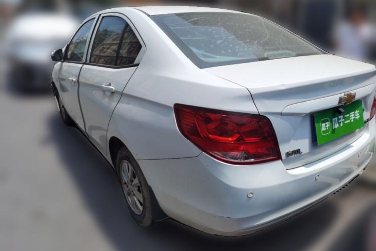 Used Chevrolet Sail 2018 Sail 3 1.3L AMT Ideal Edition Rear Left 45 Deg