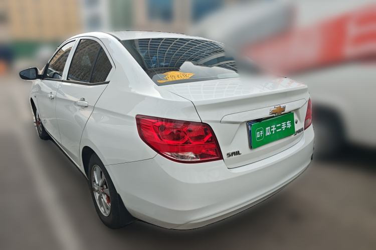 Used Chevrolet Sail 2018 Sail 3 1.3L AMT Ideal Edition Rear Left 45 Deg