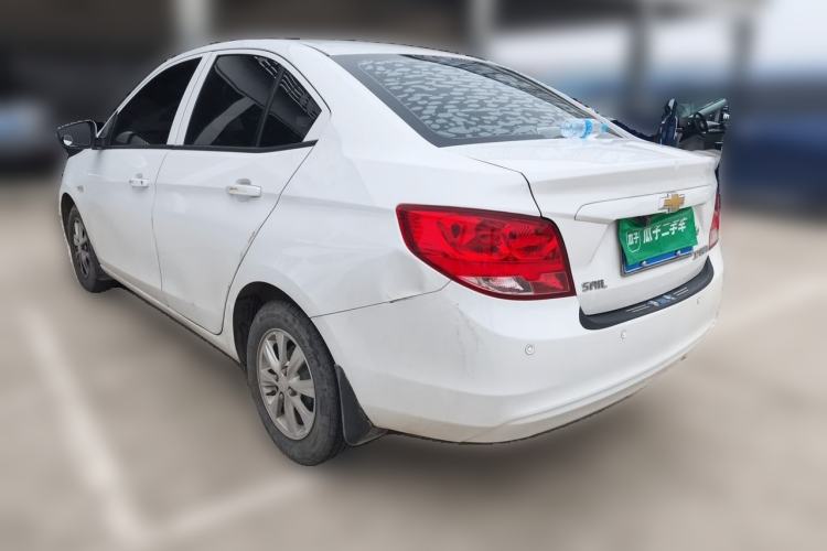 Used Chevrolet Sail 2018 Sail 3 1.3L AMT Ideal Edition Rear Left 45 Deg