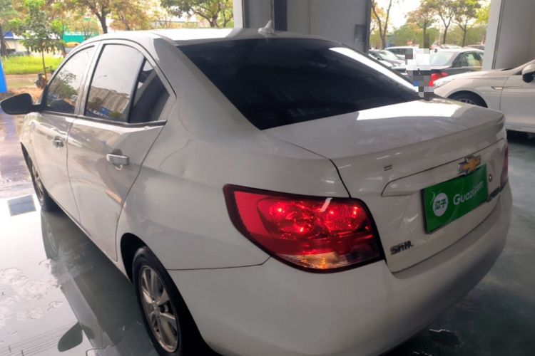 Used Chevrolet Sail 2018 Sail 3 1.3L AMT Ideal Edition Rear Left 45 Deg