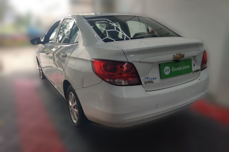 Used Chevrolet Sail 2018 Sail 3 1.3L AMT Ideal Edition Rear Left 45 Deg