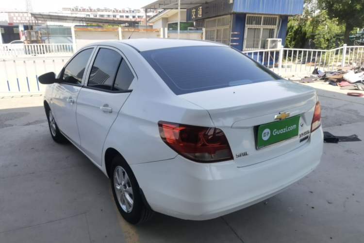 Used Chevrolet Sail 2018 Sail 3 1.3L AMT Ideal Edition Rear Left 45 Deg