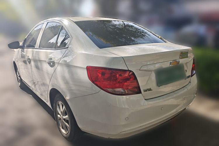 Used Chevrolet Sail 2018 Sail 3 1.3L AMT Ideal Edition Rear Left 45 Deg
